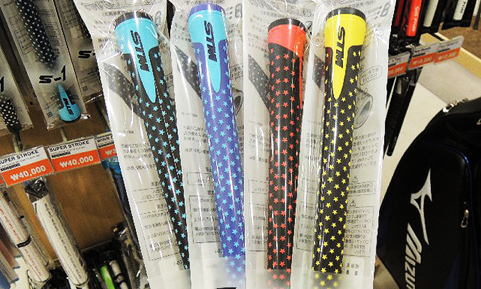 골프 그립의 모습