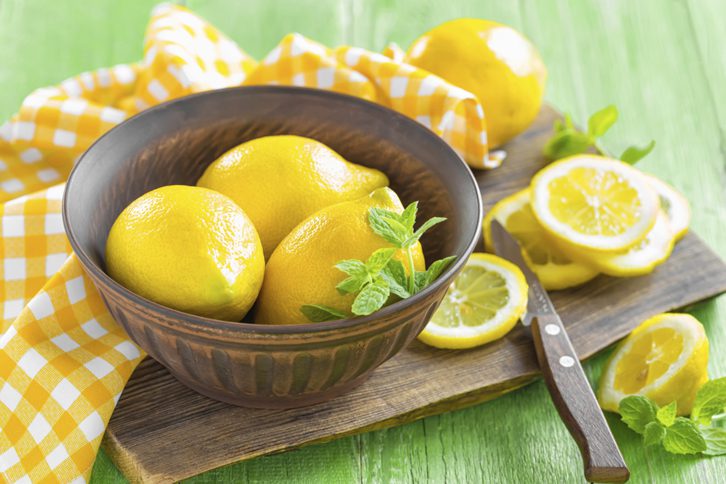 레몬의 신맛과 비타민으로 졸음 극복!