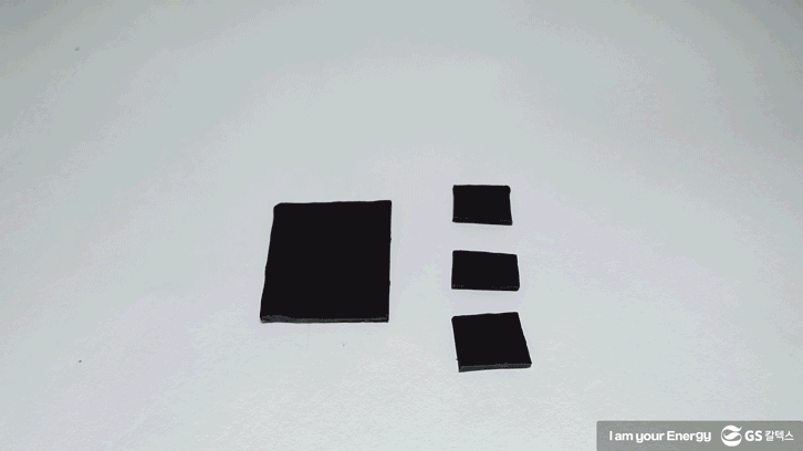 검정색왁스로 펭군 몸통만들기