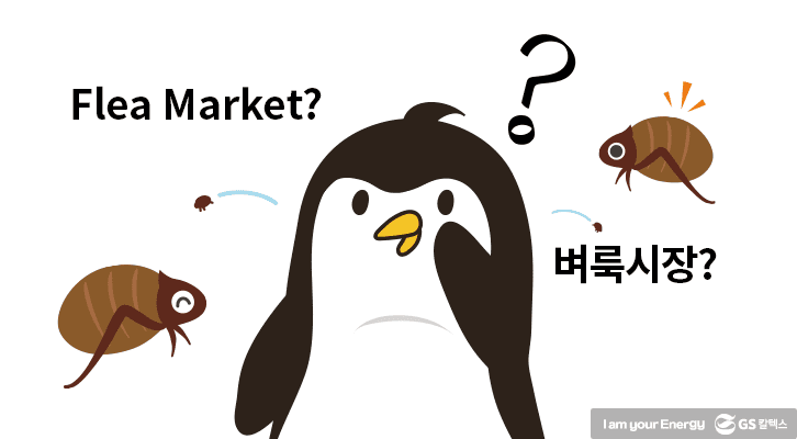 벼룩시장, 수많은 곤충 중 왜 하필 '벼룩'일까?