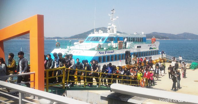 장사도, 선착장