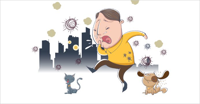 환절기에 우리 몸이 변화에 적응하지 못해 걸리는 감기