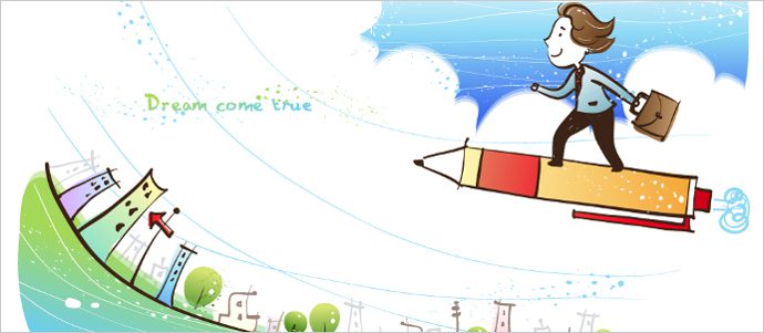 비지니스, 긍정 그림