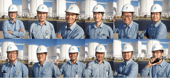 직원 개인 사진들