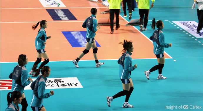 KIXX배구단, GS칼텍스 GS칼텍스 배구팀