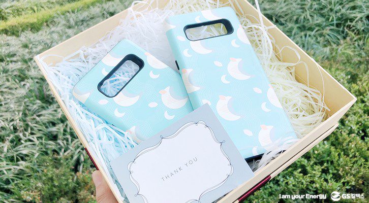 꿀잠열매패턴 핸드폰 케이스