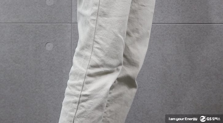 무릎 나온 바지 복구, 무릎 발사, 수선