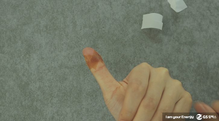 밴드 붙이기, 손가락 밴드, 꿀팁, 밴드