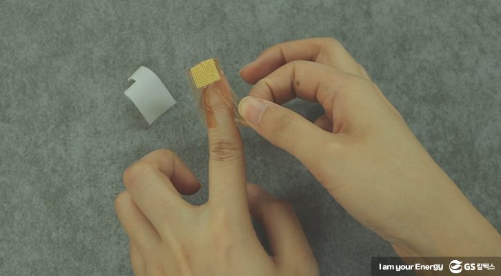 밴드 붙이기, 손가락 밴드, 꿀팁, 밴드