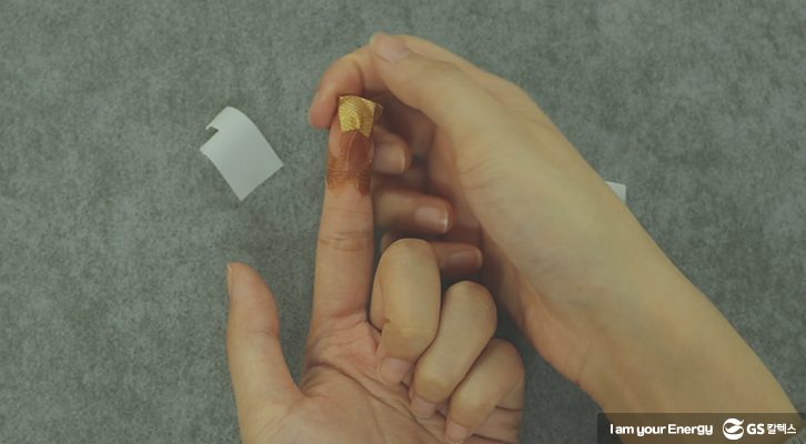 밴드 붙이기, 손가락 밴드, 꿀팁, 밴드