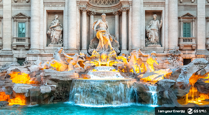 트레비 분수, 세계물의 날