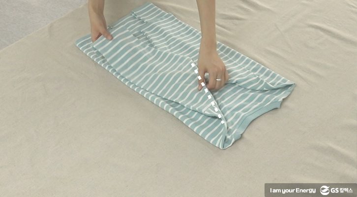 옷 개는 법, 티셔츠 개는 법, 옷정리