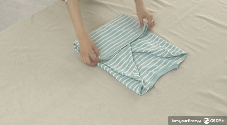 옷 개는 법, 티셔츠 개는 법, 옷정리