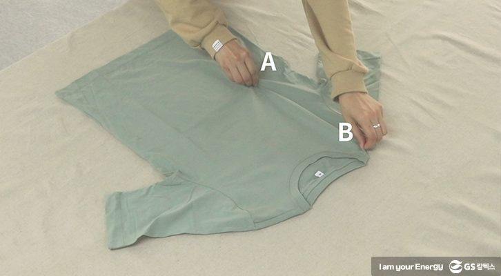 옷 개는 법, 티셔츠 개는 법, 옷정리