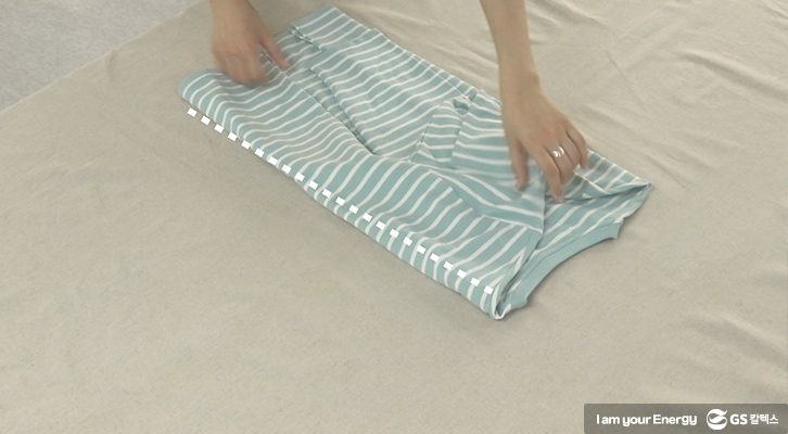 옷 개는 법, 티셔츠 개는 법, 옷정리