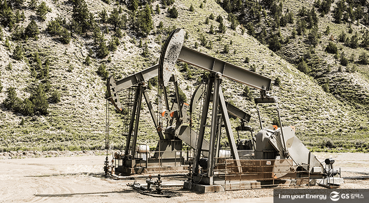 미국 원유 시추기 사진