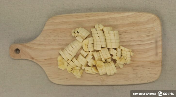 리얼 바나나 우유 만들기