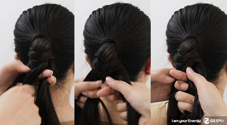 머리땋기, 머리묶는 법, 지네머리, 지네머리 땋기