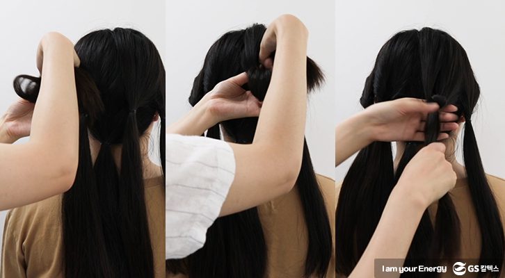 머리땋기, 머리묶는 법