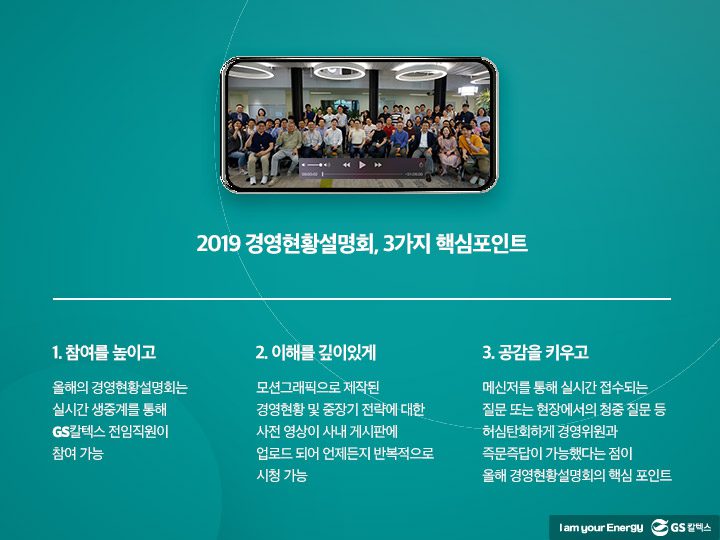 gs칼텍스, gs칼텍스사보, 경영현황설명회, 타운홀미팅, 소통의장