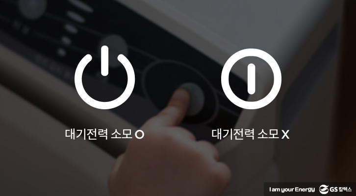 대기전력, 전원 아이콘, 전기절약