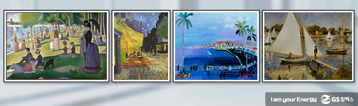 GS칼텍스 달력, 명소 명화