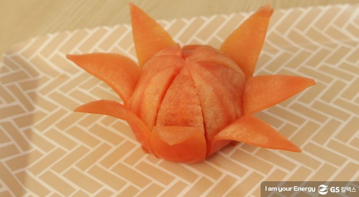 딸기, 딸기 장미, 토마토 해바라기, 사과 토끼, 과일 자르는법