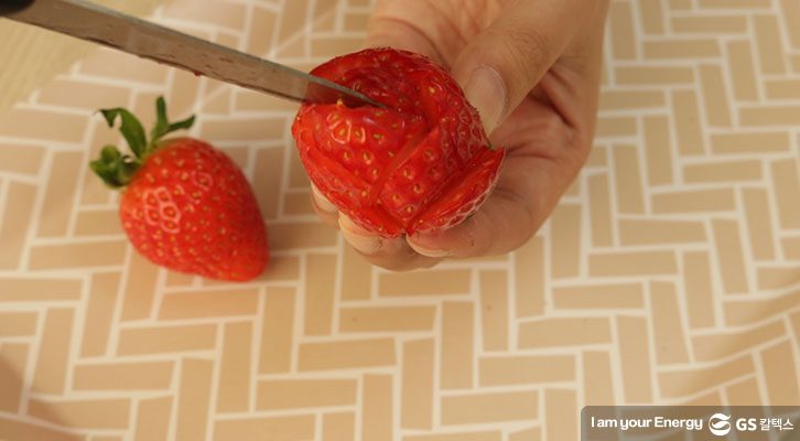 딸기, 딸기 장미, 토마토 해바라기, 사과 토끼, 과일 자르는법