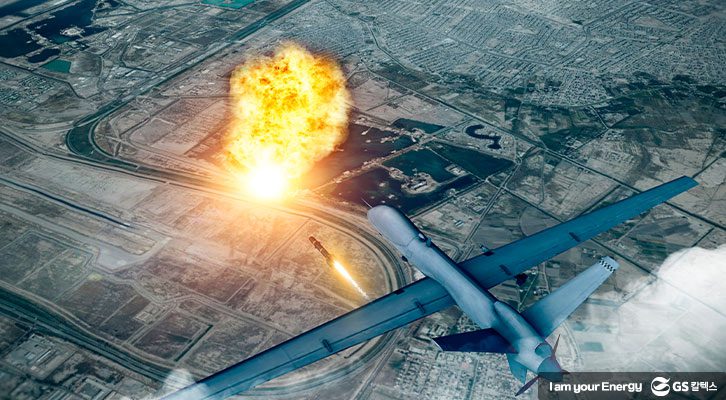 드론-미사일-피격