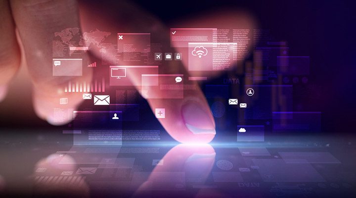 디지털 시스템을 일러스트화 한 썸네일