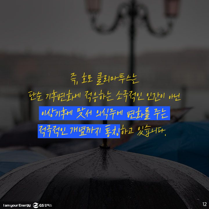 GS칼텍스, GS칼텍스 사보, 호모클리마투스