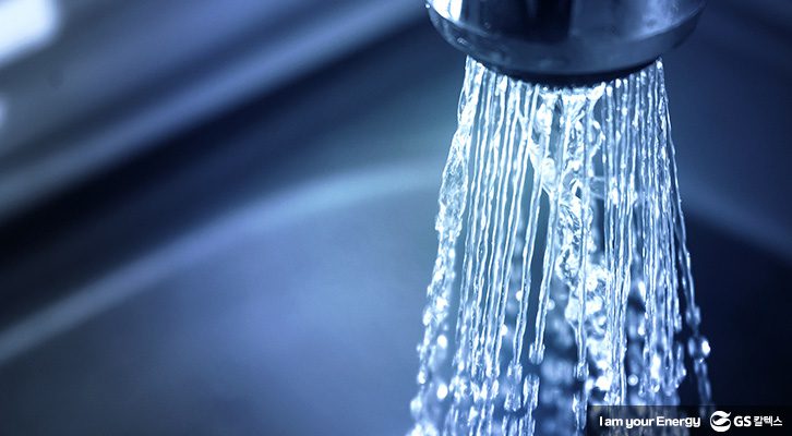 주방쪽 물 조리개는 넓게 나오게 사용하기