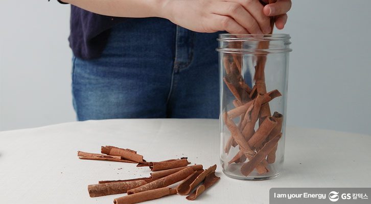 해충퇴치제_계피 공병에 담기