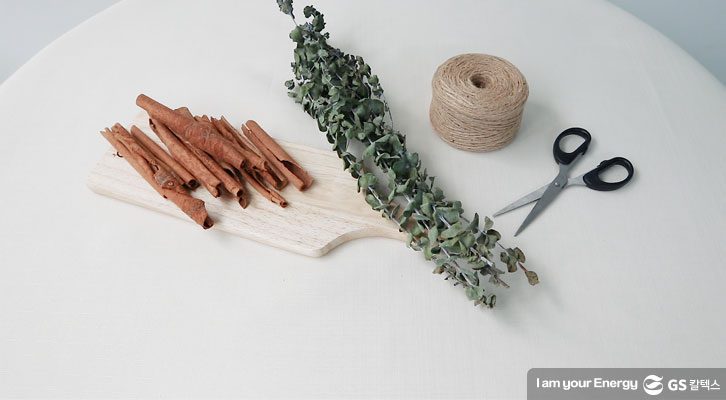 해충퇴치제_유칼립투스 시나몬 가랜드 재료