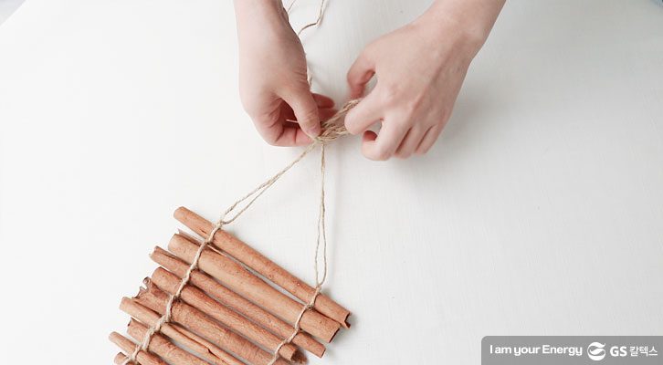 해충퇴치제_계피 매듭짓기 2