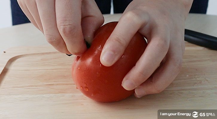 여름 과일,채소 손질법_토마토손질법_1