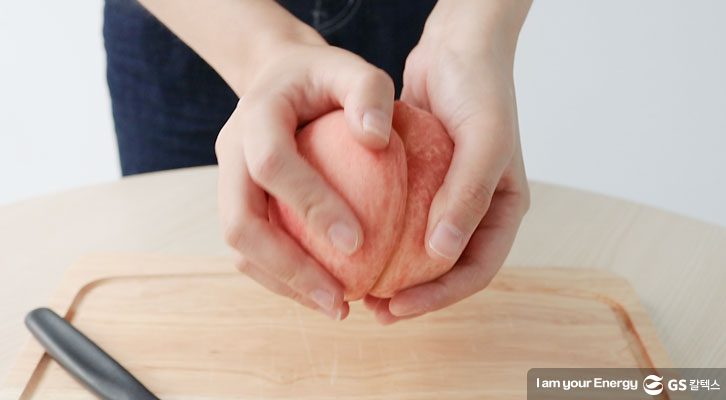 여름 과일,채소 손질법_복숭아손질법_2