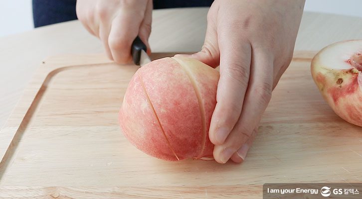 여름 과일,채소 손질법_복숭아손질법_4