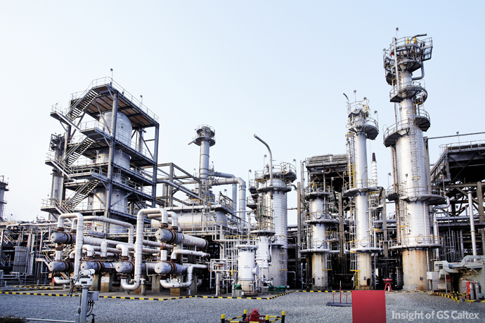 GS칼텍스 공장 모습