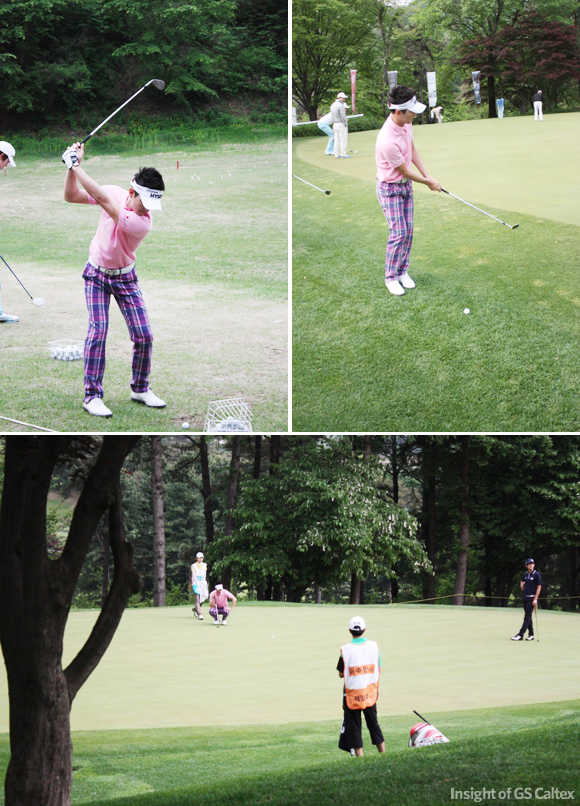 작년 매경오픈에서 2위를 차지한 김형성 선수