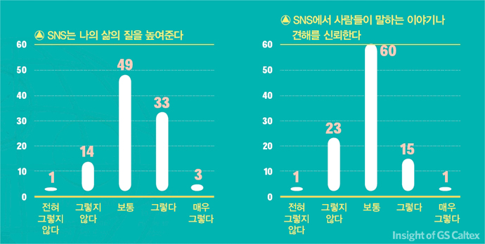 소셜 미디어에 대한 설문조사