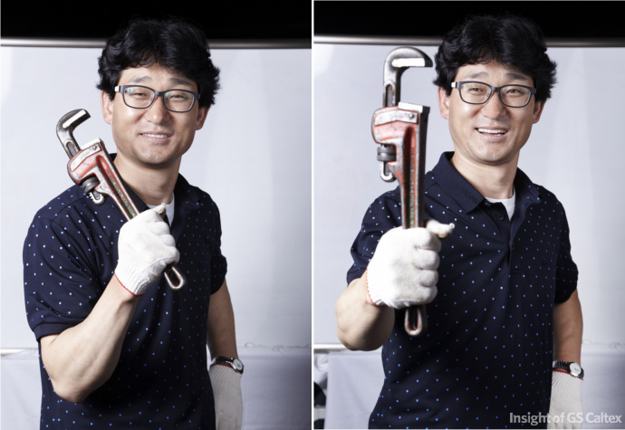 시설을 점검하고 수리하는 봉사활동도 좋지만, 무엇보다 사람을 만나는 일이 행복하다고 이야기하는, 박정주 계장