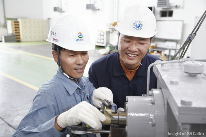 퍼시픽기계기술과 GS칼텍스의 손발이 척척 맞는 협업은 필수입니다! C-: