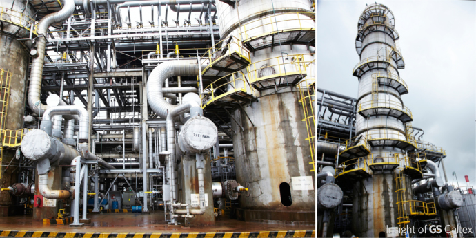 GS칼텍스, 납사, 상압증류탑