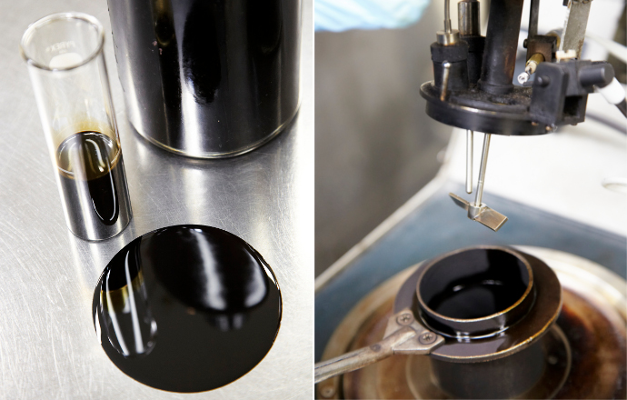 중유는  등유나 경유에 비해 증발하기 어려워 쉽게 연소되지 않는 단점이 있음